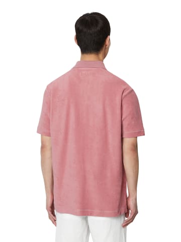 Marc O'Polo DfC Frottee-Poloshirt regular in strawberry mauve