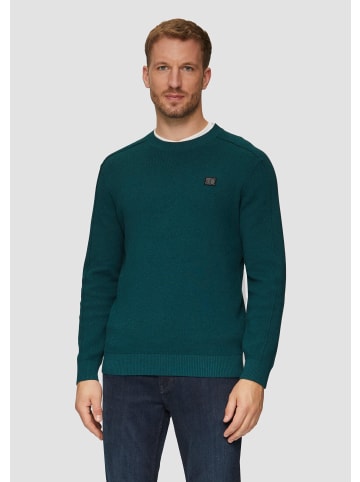 s.Oliver Strickpullover langarm in Petrol