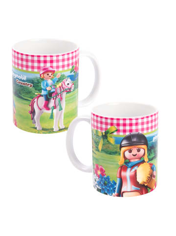 United Labels Playmobil Tasse - Country Pferde Reiten  320 ml in Mehrfarbig