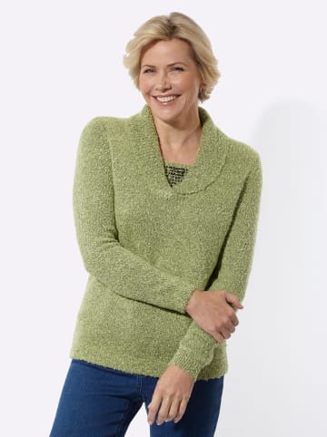 WITT WEIDEN Pullover in lindgrün