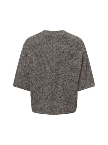 OPUS Pullover Paudie in schwarz ecru - 0001