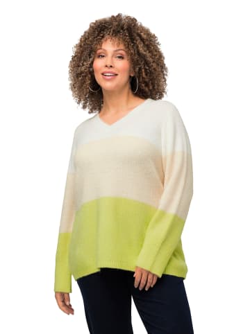 Ulla Popken Pullover in limettengrün