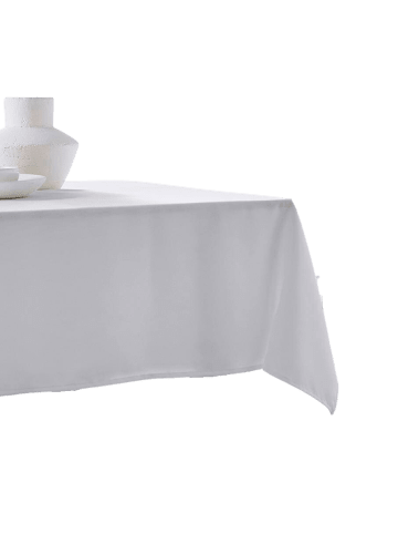 Today Tischdecke Minimal, Polyester in Weiß, 150 x 250 cm