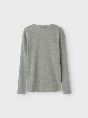 name it Langarmshirt NKFNAKAL LS TOP in grey melange