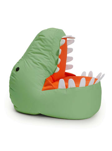 Lumaland Kindersitzsack Animal Line Dino 270l pastellgrün grün