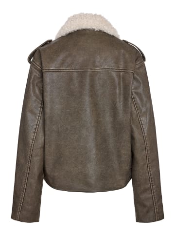 Noisy may Jacke in Chocolate Brown1