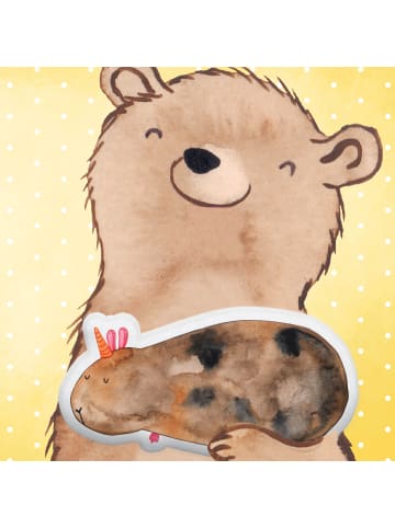 Mr. & Mrs. Panda Kuschelkissen Einhorn Meerschweinchen ohne Spruch in Weiß