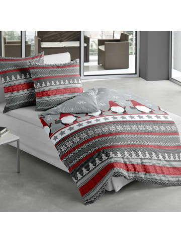 Traumschlaf Bettwäsche Wichtel in rot