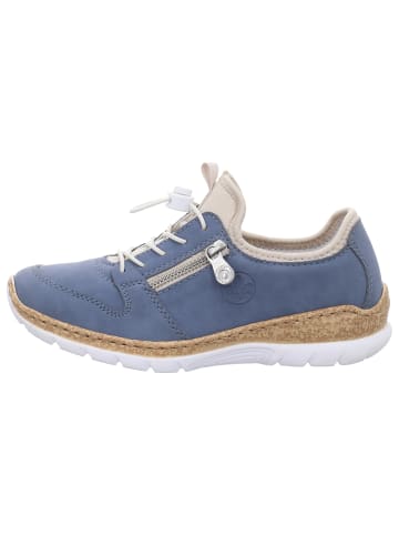 rieker Schnürschuh in blau