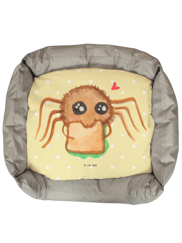 Mr. & Mrs. Panda Katzenbett Spinne Agathe Sandwich ohne Spruch in Gelb Pastell