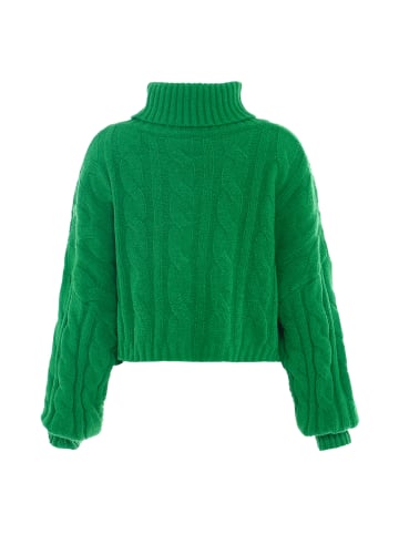 myMo Damen Rollkragenpullover in GRÜN