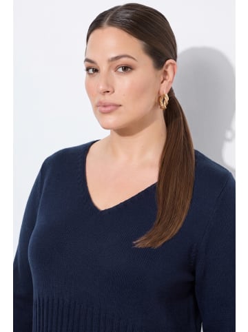 MIAMODA Pullover in dunkles marine