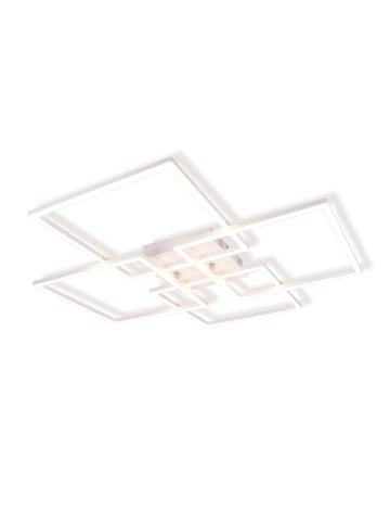 ZMH Deckenleuchte LED in Weiß 4-flammige eckig 3000K warmweiß Küchenlampe L 72cm