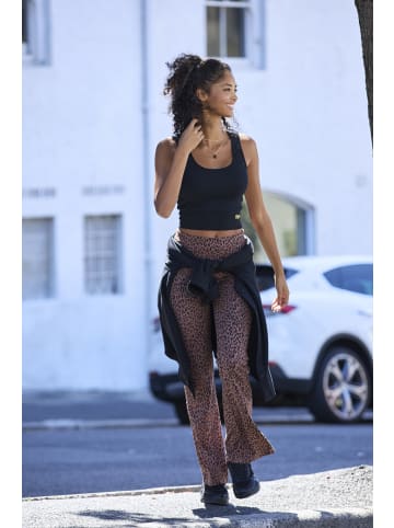 Buffalo Leggings in braun leo