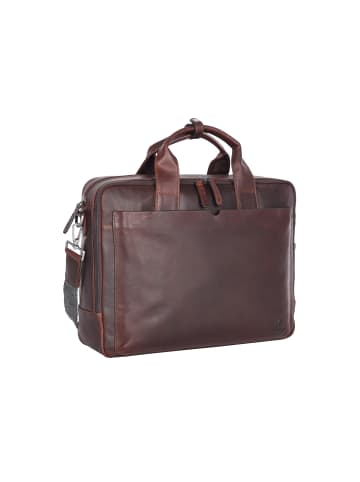 Strellson Aktentasche 'Stratford  in Dunkelbraun 39 x 30 x 11 cm'