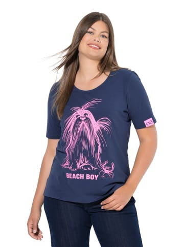 LAURASØN Shirt in navyblau