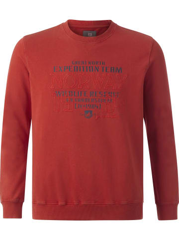 Jan Vanderstorm Sweatshirt AZZO in rot