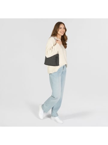 Guess Zalina Schultertasche 23 cm in pewter