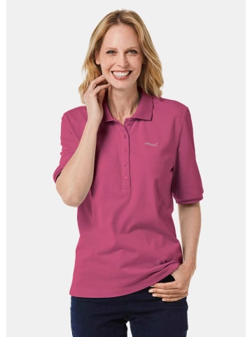 GOLDNER Kurzgröße:  Poloshirt Poloshirt in hochwertiger Qualität in beere