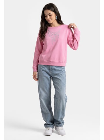 myMo Women Sweatshirt in Pink