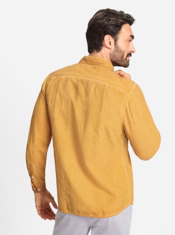 WITT WEIDEN Langarm-Hemd in ocker