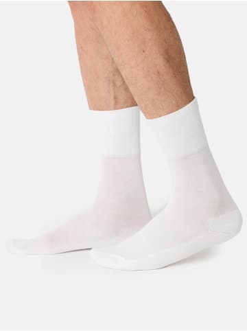Nur Die  Freizeitsocken Baumwolle Aktiv Sport und Freizeit in weiß