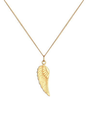 Elli Halskette 375 Gelbgold Flügel in Gold