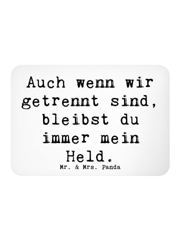 Mr. & Mrs. Panda Kühlschrankmagnet Spruch Trennung von den Elter... in Weiß