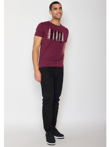 GreenBomb T-Shirt Nature Wood Camp in Samt Regen