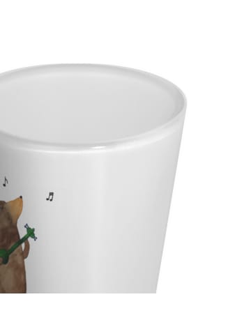 Mr. & Mrs. Panda Schnapsbecher Bär Lied ohne Spruch in Transparent