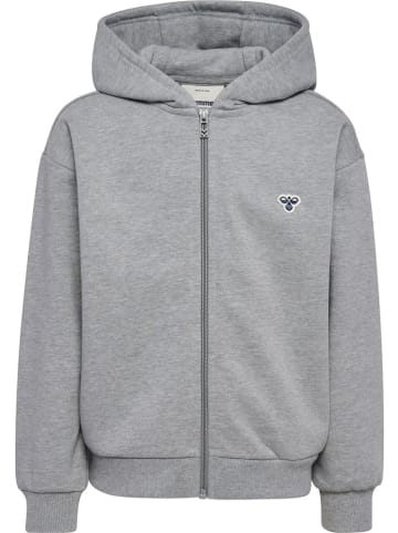 Hummel Kinder Hoodie "Loose Zip Hoodie Bee" in Grau