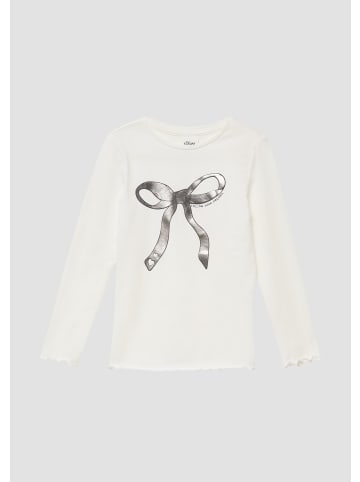 s.Oliver T-Shirt in 0210_ecru