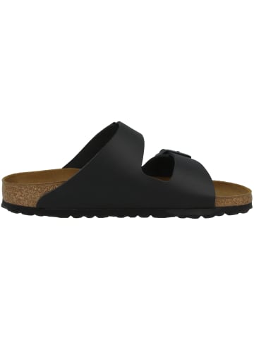 Birkenstock Sandale Arizona Naturleder schmal in schwarz