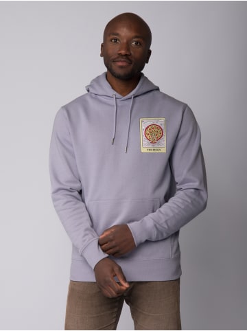wat? Apparel Sweatshirt Tarot The Pizza in Lavender