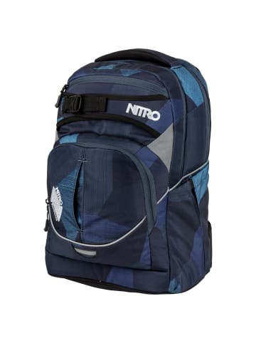 Nitro Superhero - Rucksack 44 cm in fragments blue