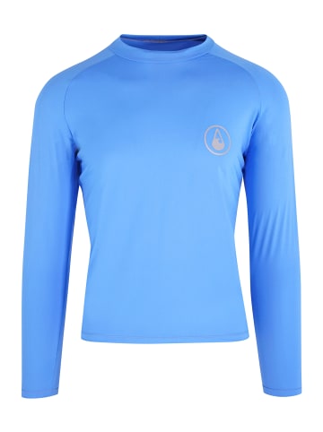 Wave Hawaii  Longsleeve Rash Guard Longsleeve in hellblau