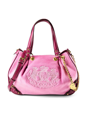 Juicy Couture Twig Narrative Schultertasche 34 cm in super pink