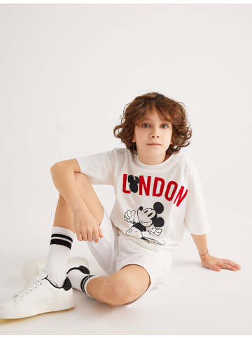 KOTON T-shirt in Weiß