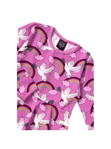 Villervalla Kleider Regenbogen Peace in rosa/pink