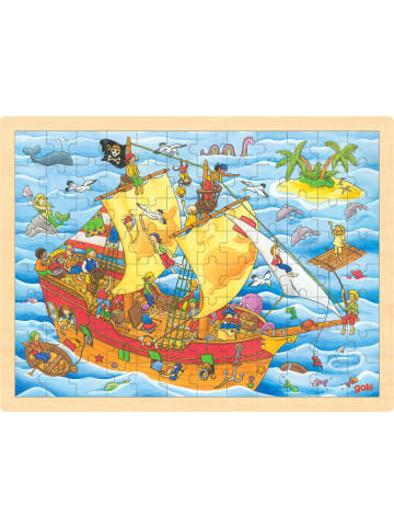 Goki Einlegepuzzle Piraten - 6 Jahren