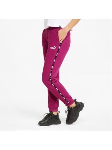 Puma Power Tape Sweatpant in Fuchsia