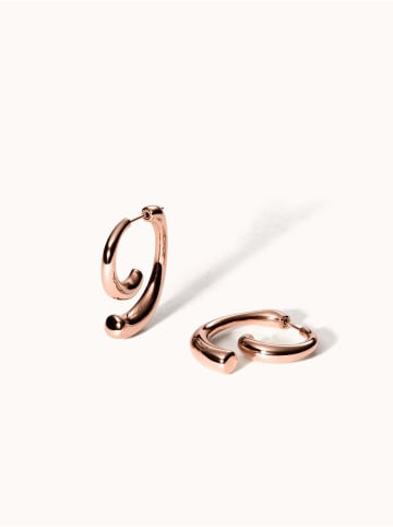 PURELEI Ohrringe Spiral in Rosegold