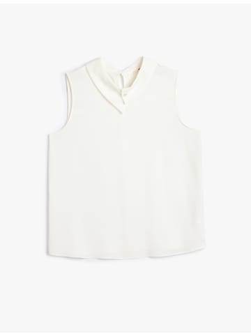 KOTON Bluse in Grauweiß