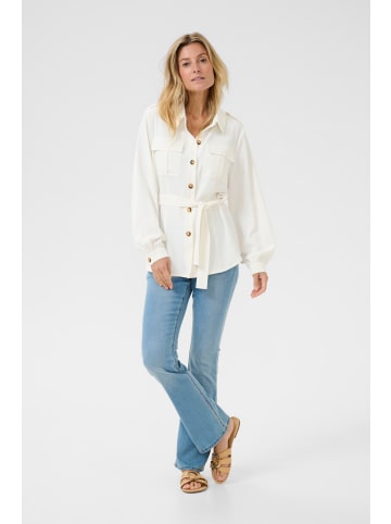 Cream Jacke CRBencon Loose fit in Snow White