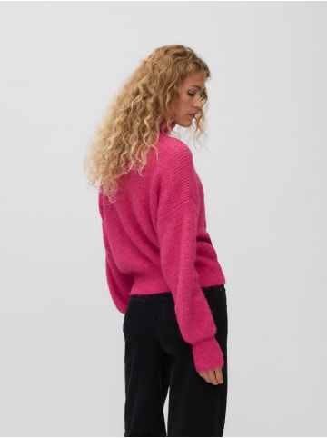 Vero Moda Strickjacke in Very Berry