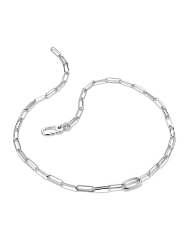 Thomas Sabo Charm-Kette Paperclip Mit Einem Connect Link in silber