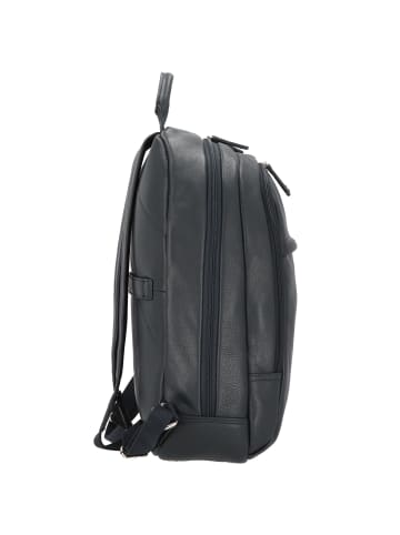 Jump Uppsala Rucksack Leder 42 cm Laptopfach in marine