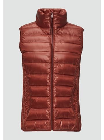 QS Outdoor-Weste in 3835_rostrot
