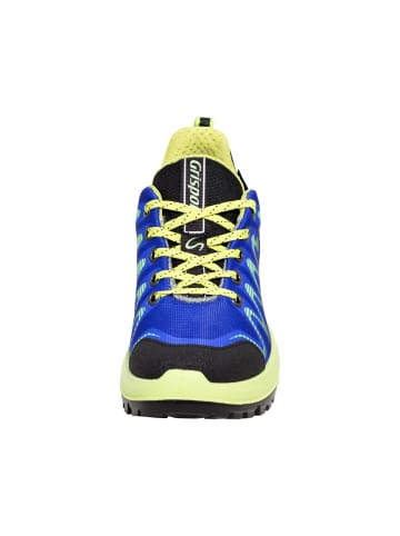 Grisport Freizeitschuhe Schnürschuh in blau/lime in blau/lime