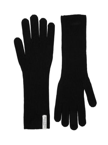 Marc O'Polo Lange Strickhandschuhe in Schwarz